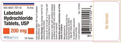 Labetalol Label 200mg 100s Rev 12-25 (Labetalol Label 200mg 100s Rev 12 25)